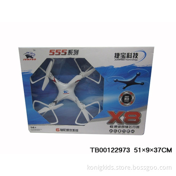 4 axis 2.4 G band 6 axis four axis gyroscope remote control aircraft with USB